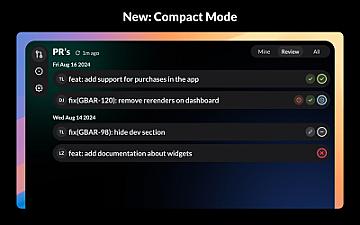 Скриншот GitBar