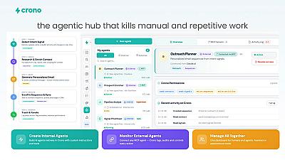 Скриншот The Agentic Sales Agent by Crono