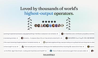 Скриншот SureThing.io