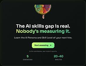 Скриншот AISA AI Skills Test