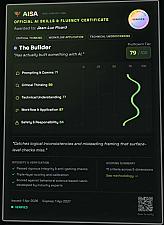 Скриншот AISA AI Skills Test