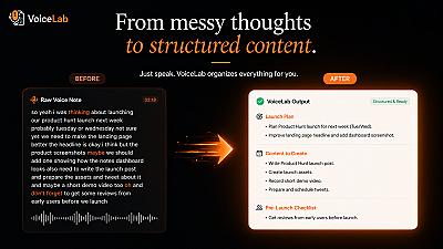 Скриншот VoiceLab