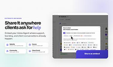 Скриншот Voice Agents