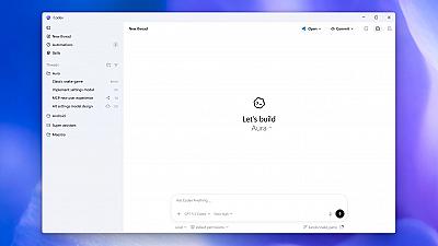 Скриншот Codex app for Windows