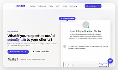 Скриншот Voice Agents