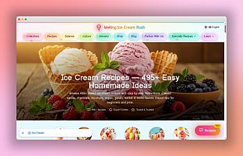 Скриншот Melting Ice Cream Rush
