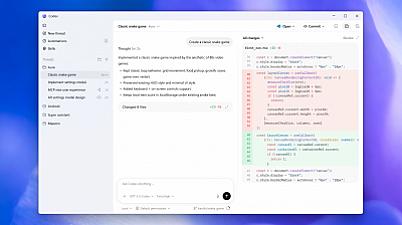 Скриншот Codex app for Windows