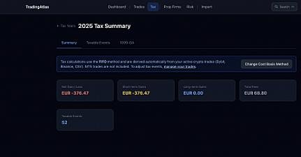 Скриншот TradingAtlas