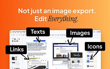 Скриншот MakeItSlides - Turn PDF to Google Slides