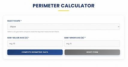 Скриншот Perimeter Calculator | Ease Tools