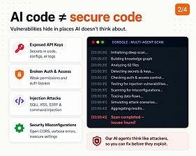 Скриншот CodeSafe — Security Scanner for Founders