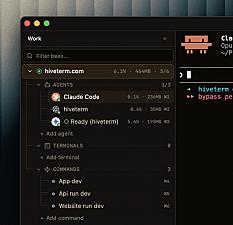 Скриншот HiveTerm 0.16 - Voice