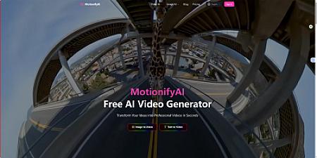 Скриншот MotionifyAI: AI Video Generator