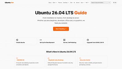 Скриншот Ubuntu.Fan
