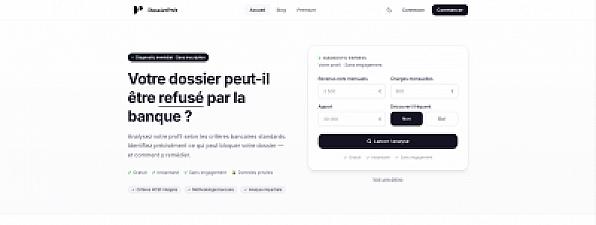 Скриншот DossierPrêt