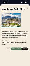 Скриншот Momentra: AI Travel Journal