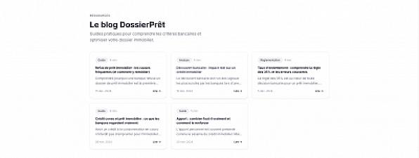 Скриншот DossierPrêt