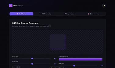 Скриншот Dev Toolbox - Developer Utilities