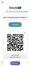 Скриншот StackQR