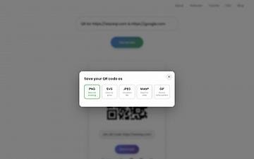 Скриншот StackQR