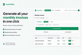 Скриншот InvoiceWise