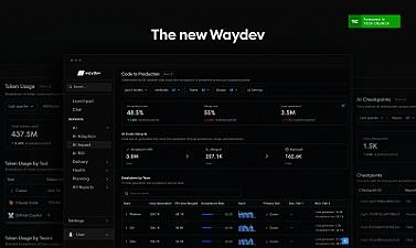 Скриншот The New Waydev