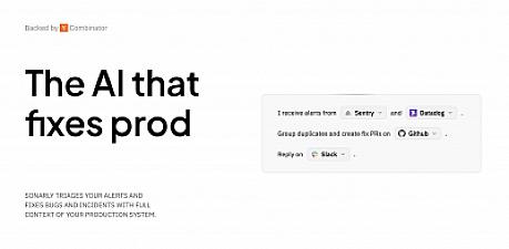 Скриншот Sonarly