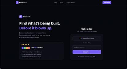 Скриншот Fstlaunch - Get your startup discovered.