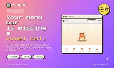 Скриншот Macgotchi