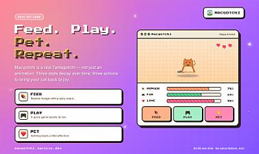 Скриншот Macgotchi