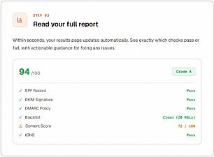 Скриншот MailTest