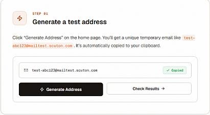 Скриншот MailTest