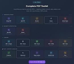 Скриншот EditoraPDF