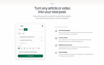 Скриншот Teract AI