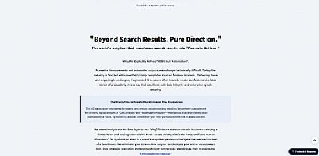 Скриншот SEO/AIO Direction OS