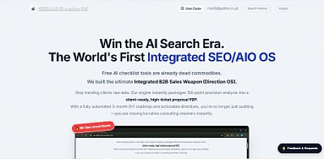 Скриншот SEO/AIO Direction OS