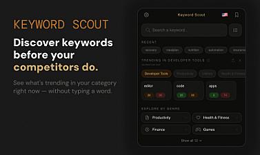Скриншот Keyword Scout