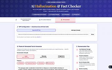 Скриншот AI Academic Integrity Suite