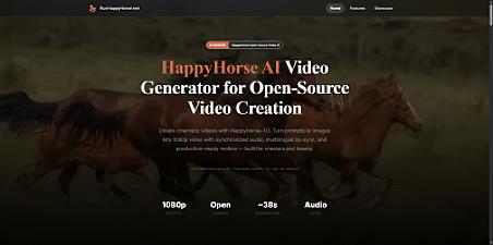 Скриншот happyhorse AI