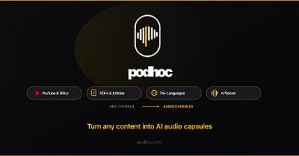 Скриншот Podhoc