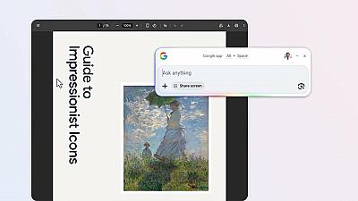 Скриншот Google app for desktop