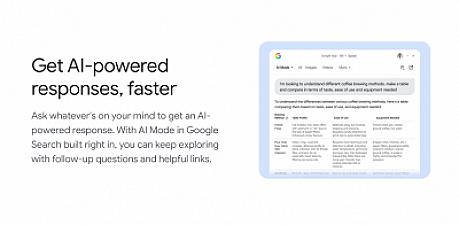 Скриншот Google app for desktop