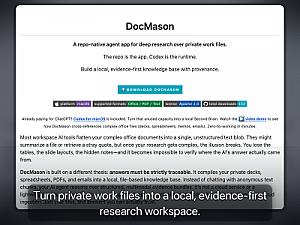 Скриншот DocMason