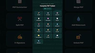Скриншот ThinkPDF