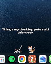 Скриншот MicroJoyz Desktop Pet