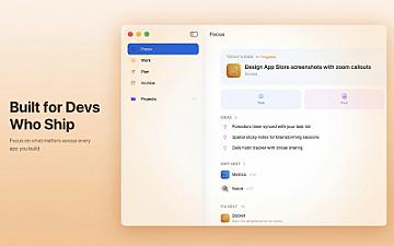 Скриншот Docket
