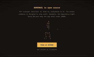 Скриншот BAREMAIL ʕ·ᴥ·ʔ