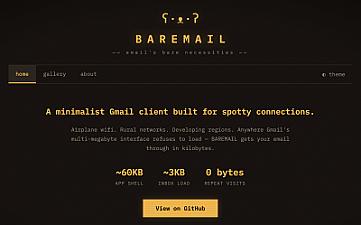 Скриншот BAREMAIL ʕ·ᴥ·ʔ