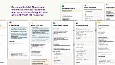 Скриншот AI‑Assisted UX Research Sprint Kit