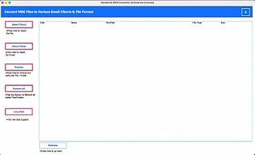 Скриншот MacSonik MSG Converter Tool